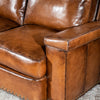 Emerson Bark Leather Sofa | American Made | High Quality | Full Grain