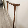 Narrow Wooden Console Table for Entryway | Customsize Console Table | Solid Beech Wood | Walnut Finish Furniture
