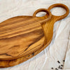Set of 2 Wooden cutting boards - Cooking Gift - Solid Wood Cutting Boards