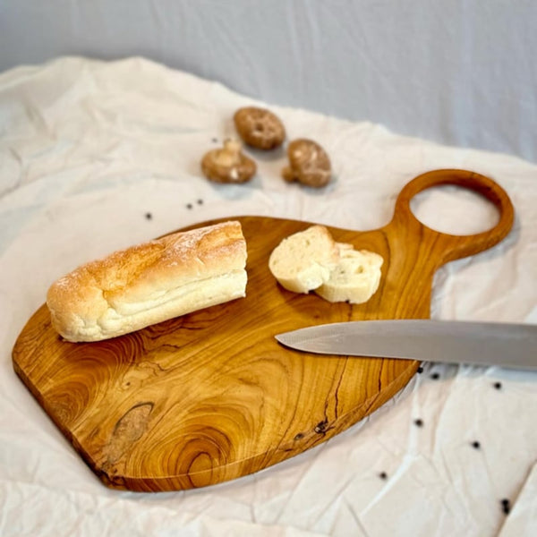 Set of 2 Wooden cutting boards - Cooking Gift - Solid Wood Cutting Boards