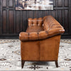 Lockwood Leather Chesterfield Sofa | Modern Rustic | American Made | High End | Vintage | Top Grain