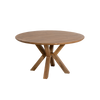 Maloé round mango wood dining table