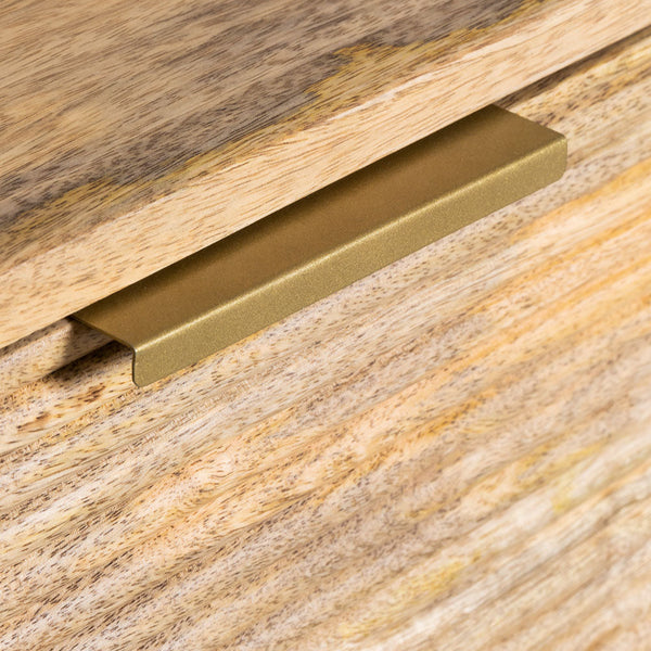 Baty Design mango wood TV cabinet 165x40 cm