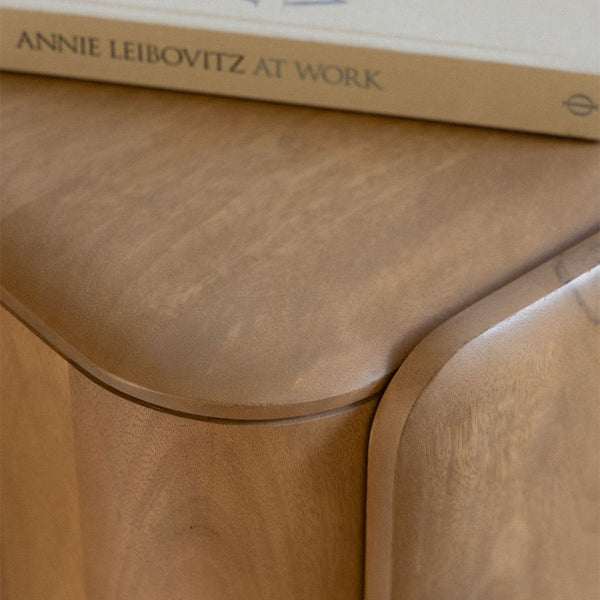 Miller mango wood bedside table 50x45 cm