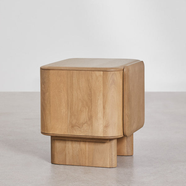 Miller mango wood bedside table 50x45 cm