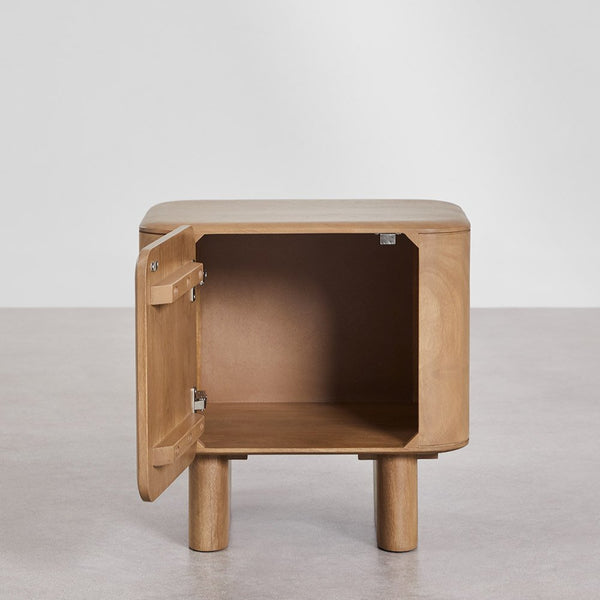 Miller mango wood bedside table 50x45 cm