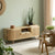 Palma mango wood and cane TV cabinet