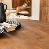Zola round mango wood dining table