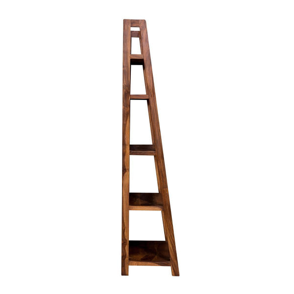 Duraster Mehran Sheesham Wood Ladder Bookshelf #2