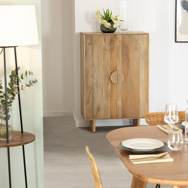 Ewan Mango Wood Cabinet