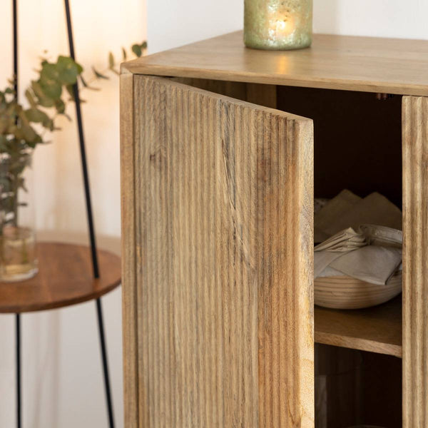 Ewan Mango Wood Cabinet