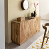 Ezéa acacia wood sideboard