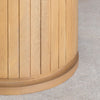 Oval dining table 200x110 cm in mango wood Analis