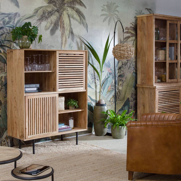 Salta acacia wood bar buffet