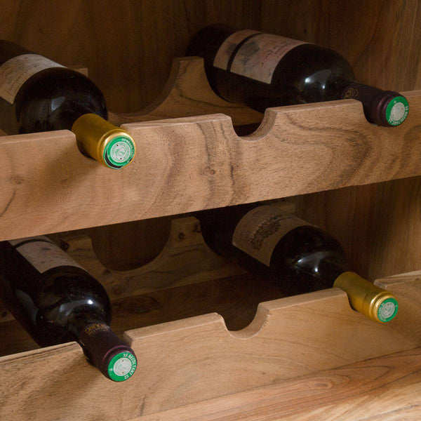 Salta acacia wood bar buffet