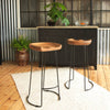 Havana Acacia Wood Bar Stool