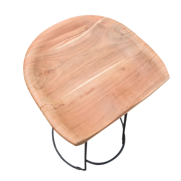 Havana Acacia Wood Bar Stool