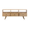 Kamila bleached mango wood TV cabinet