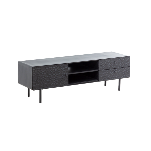 Liv mango wood and metal TV cabinet