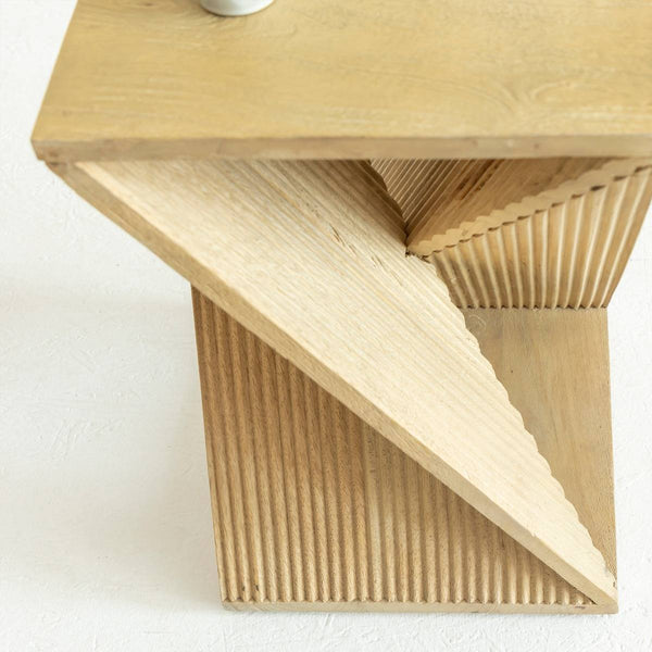 Amara mango wood side table