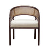 21st Rattan Spencer Dining Chair Wood Handmade in Portugal by Wood Tailors
