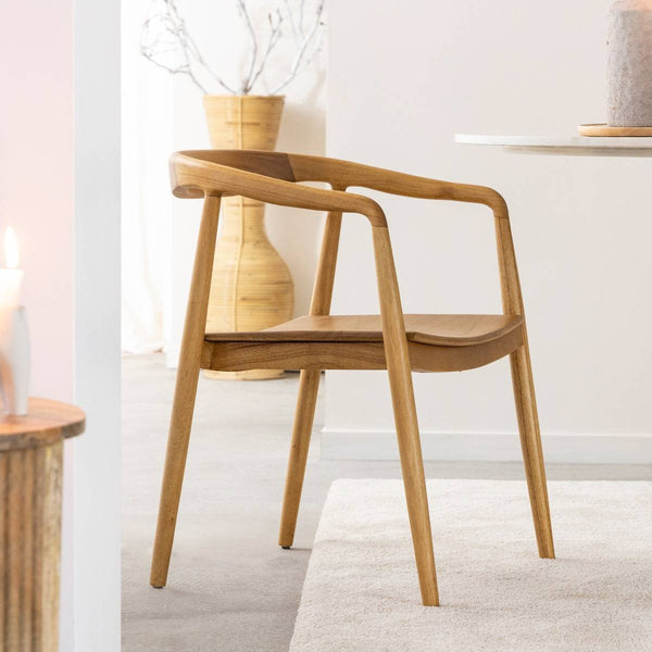 June Teak Wood Chair (Set of 2)