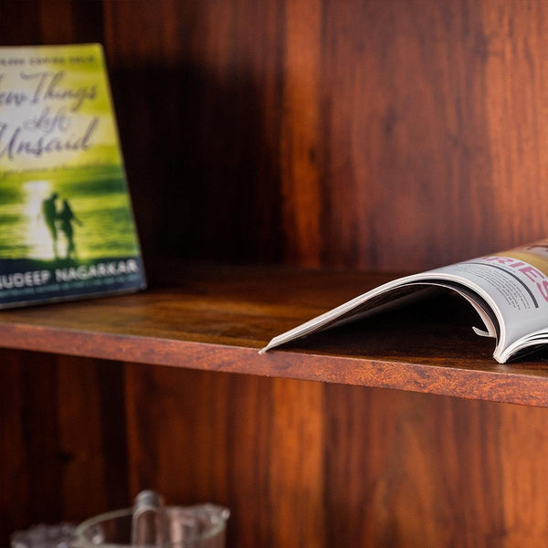 Duraster Ummed Large Sheesham wood Book Shelf#1