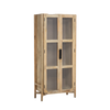 Nova tall mango wood display case