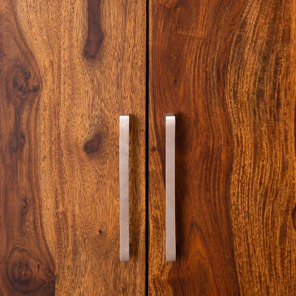 Duraster Vismit Modern Sheesham Wood Wardrobe Cabinet #10