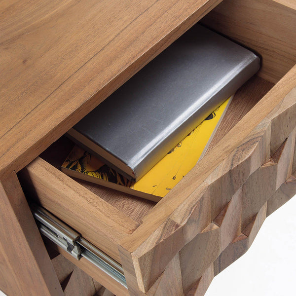 Riverrun Bed Side Table Acacia wood #4 - Duraster