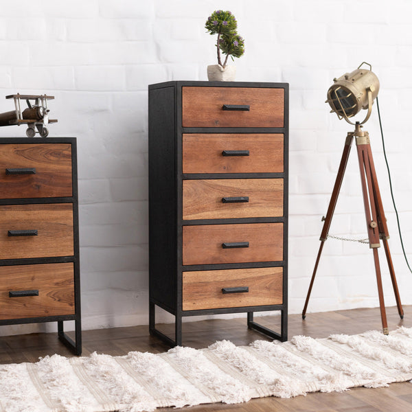 Recycled Wood Chest Of Drawers