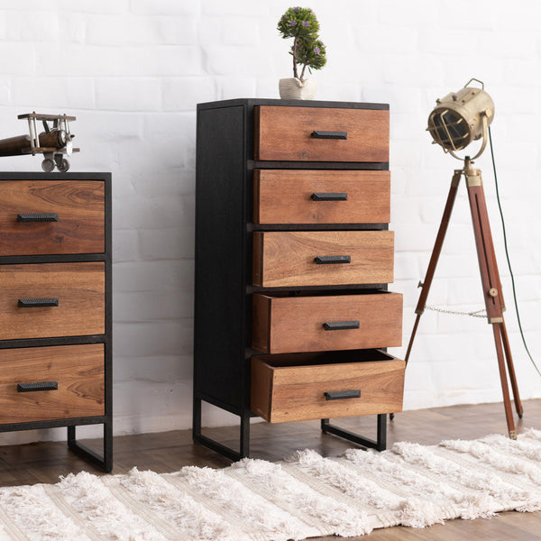 Recycled Wood Chest Of Drawers