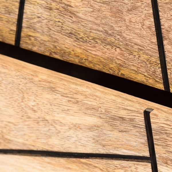 Mosaix Bed Side Table Mango Wood #1 - Duraster