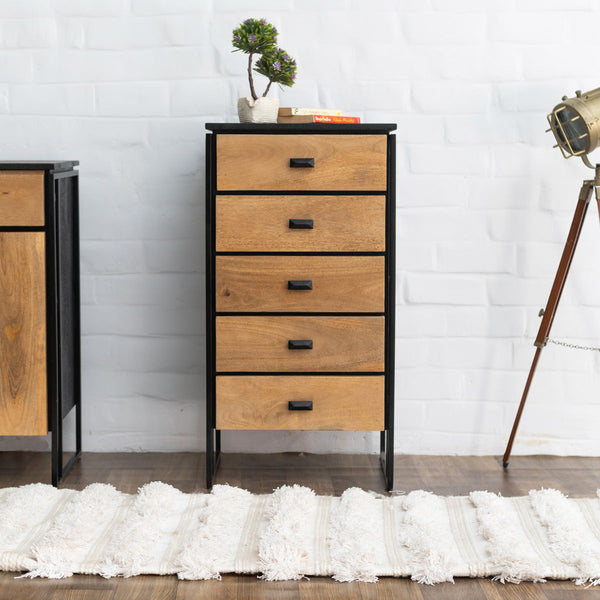 Mango Wood Chest Of Drawers