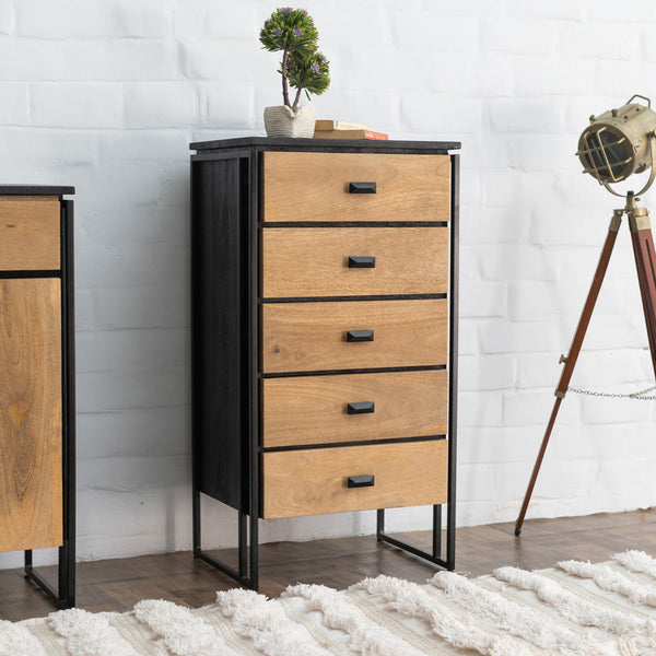 Mango Wood Chest Of Drawers