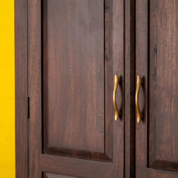 Tuscany Colonial Style Acacia Wood Wardrobe Cabinet #1 - Duraster