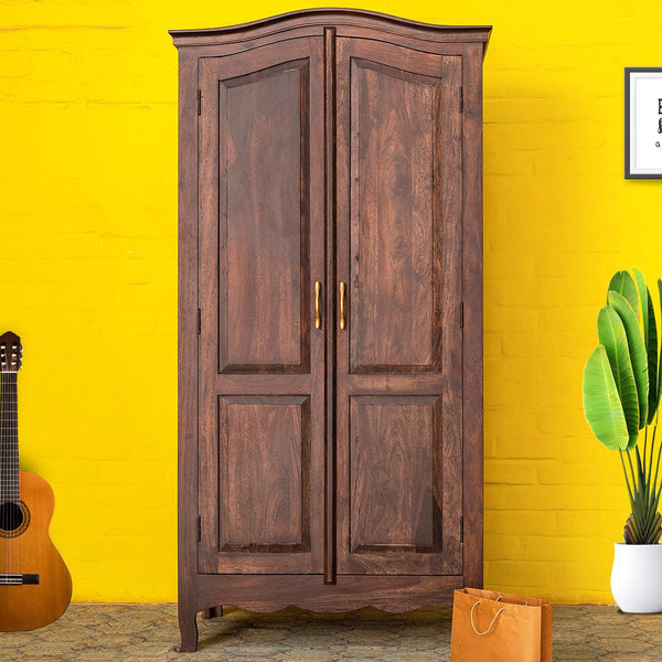 Tuscany Colonial Style Acacia Wood Wardrobe Cabinet #1 - Duraster