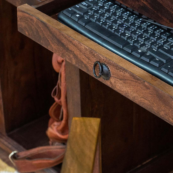 Gangaur Solid Acacia wood Study Desk #7 - Duraster