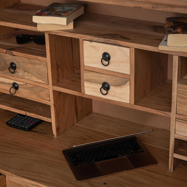 Eternal Solid Acacia woodSecretaire Desk#1 - Duraster