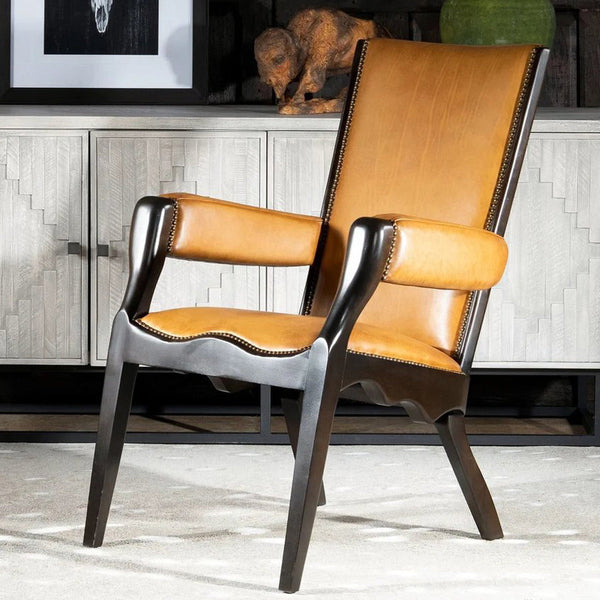 Leather Accent Chair