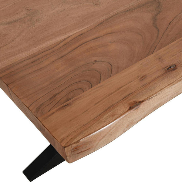Verge Modern Acacia Live Edge Dining Set #2 - Duraster