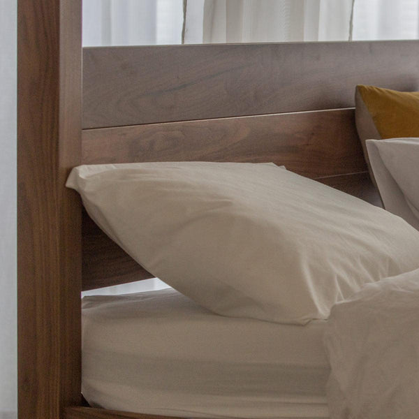 Eternal Solid Acacia Wood Four-Poster Bed #5 - Duraster