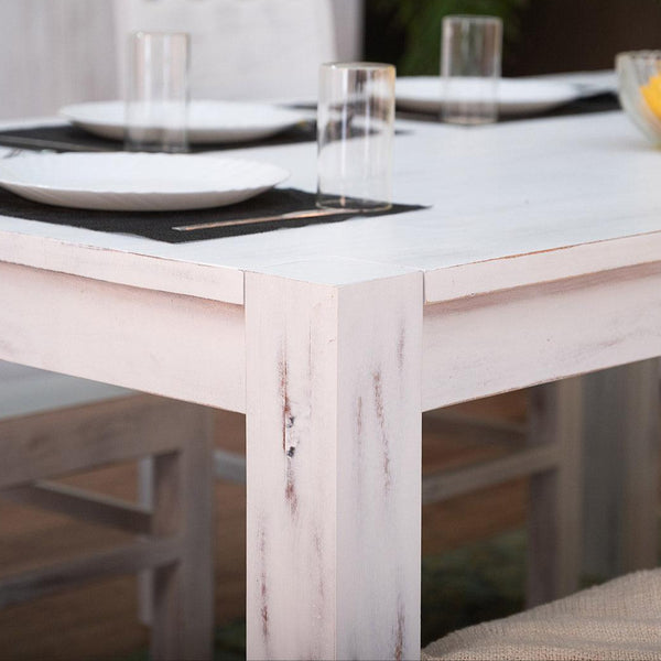 Novo Distress Solid Acacia wood Dining Table#1 - Duraster