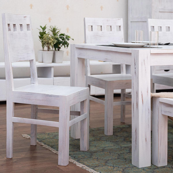 Novo Distress Solid Acacia wood Dining Table#1 - Duraster