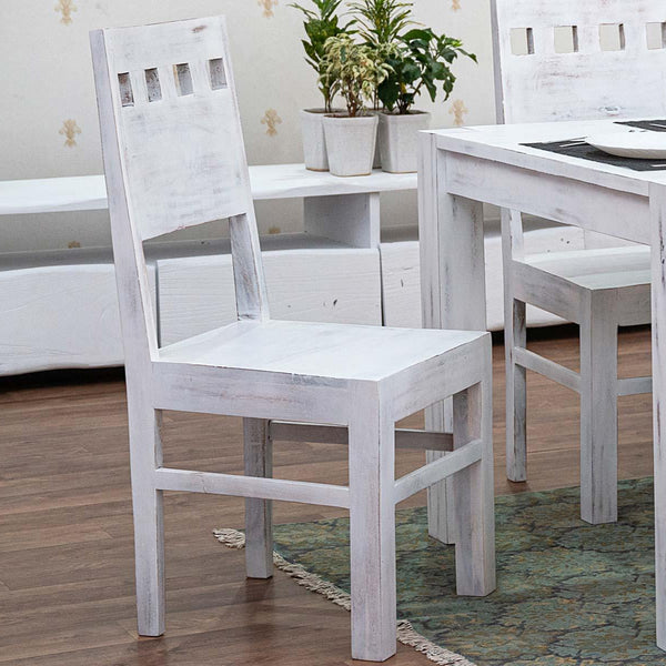 Novo Distress Solid Acacia wood Chair #1 - Duraster