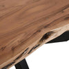 Verge Modern Acacia Live Edge Dining Table #1 - Duraster