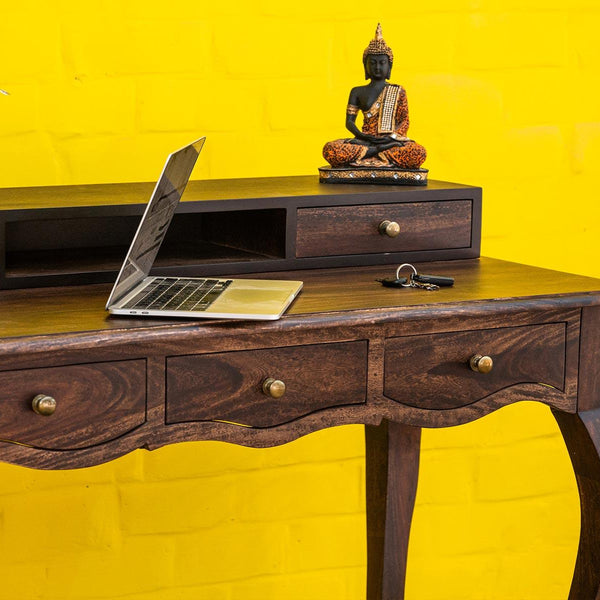 Tuscany Solid Acacia wooden Writing Desk #1 - Duraster