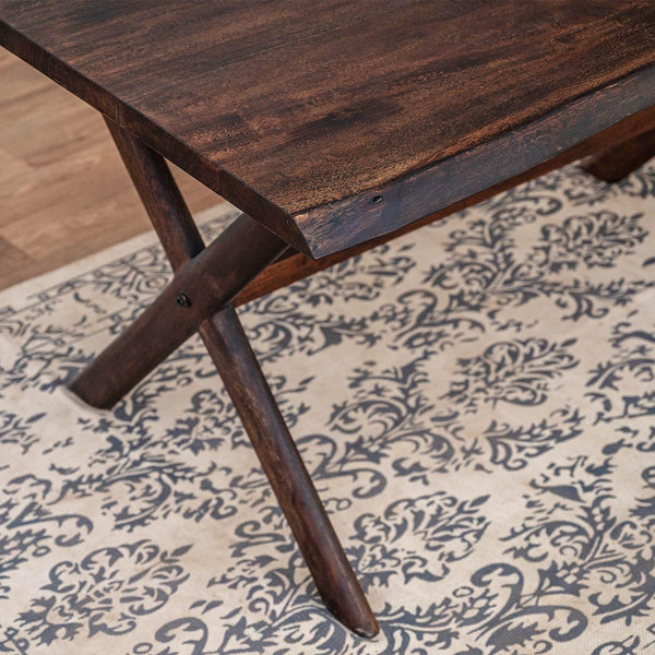 Live Edge 6 Seater Dining Table