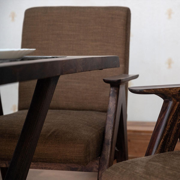 Tuscany Solid Acacia wood Live Edge Top Dining Table #2 - Duraster