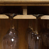 Serving table Mango 120x45x85 natural varnished RAILWAY #197